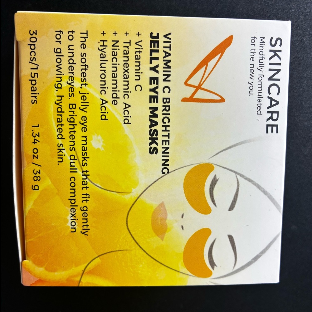 Vitamin C Jelly Eye Masks - Orange